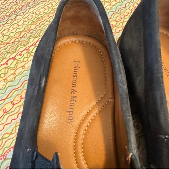 Johnston & Murphy Everett Suede Bit Loafers Size 9m main image 6